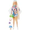 Mattel Barbie Extra Puppe Flower Power -Spielzeug Verkäufe Mattel Barbie Extra Puppe Flower Power@@1806317
