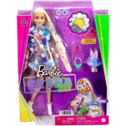 Mattel Barbie Extra Puppe Flower Power -Spielzeug Verkäufe Mattel Barbie Extra Puppe Flower Power@@1806317 7