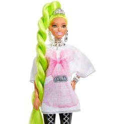 Mattel Barbie Extra Puppe Neongrünes Haar -Spielzeug Verkäufe Mattel Barbie Extra Puppe Neongr nes Haar@@1806312 3