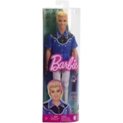 Mattel Barbie Fashionistas Blonde Ken-Puppe Mit Westernlook -Spielzeug Verkäufe Mattel Barbie Fashionistas blonde Ken Puppe mit Westernlook@@100047655 6