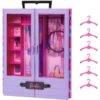 Mattel Barbie Kleiderschrank, Puppenmöbel (rosa/weiß) -Spielzeug Verkäufe Mattel Barbie Kleiderschrank Puppenm bel@@1846603