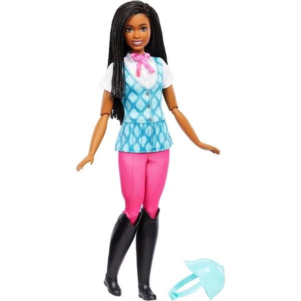 Mattel Barbie Mysteries: Das Geheimnisvolle Pferdeabenteuer Barbie Brooklyn, Puppe (mit Reitkleidung Und Zubehör) 4 Mattel Barbie Mysteries: Das Geheimnisvolle Pferdeabenteuer Barbie Brooklyn, Puppe (mit Reitkleidung Und Zubehör) – Bild 2