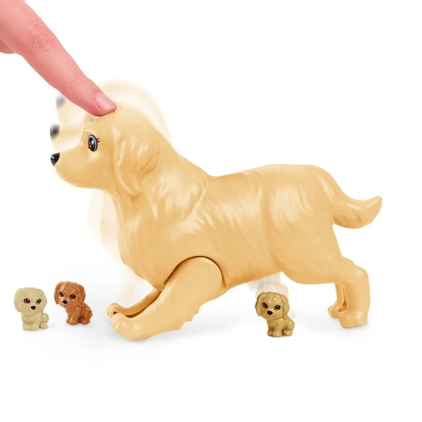 Mattel Barbie Puppe (brünett) Mit Hund Und Welpen 5 Mattel Barbie Puppe (brünett) Mit Hund Und Welpen – Bild 3