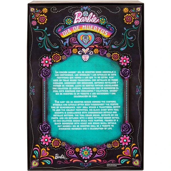 Mattel Barbie Signature Día De Muertos 2024 - Ken-Puppe Im Schwarzen Anzug Mit Hut – Bild 6