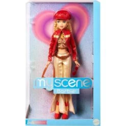 Mattel Barbie Signature My Scene Barbie-Sammlerpuppe (mit Von Der Jahrtausendwende Inspirierten Outfit) -Spielzeug Verkäufe Mattel Barbie Signature My Scene Barbie Sammlerpuppe @@100055322 4