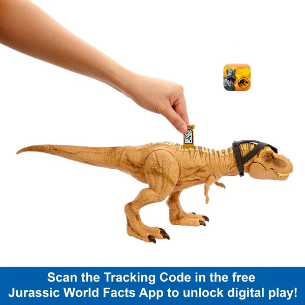 Mattel Jurassic World NEW Feature T-Rex, Spielfigur 8 Mattel Jurassic World NEW Feature T-Rex, Spielfigur – Bild 6