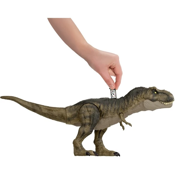 Mattel Jurassic World Thrash 'N Devour Tyrannosaurus Rex, Spielfigur – Bild 2