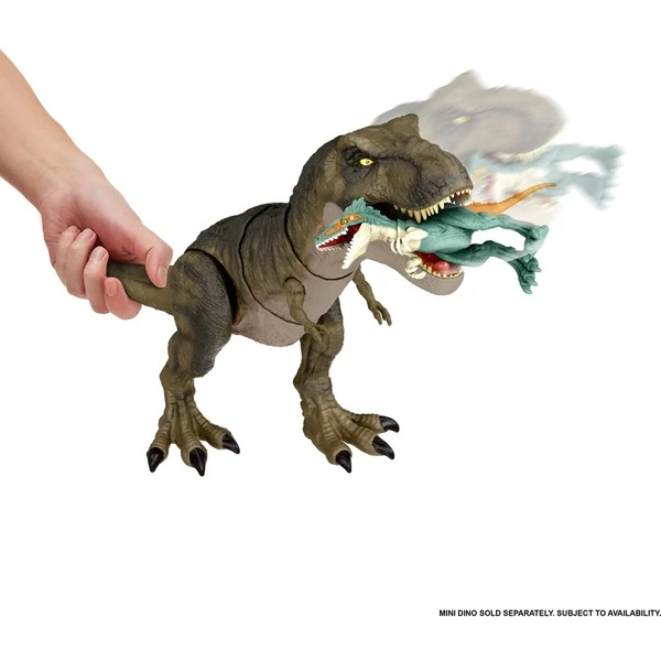 Mattel Jurassic World Thrash 'N Devour Tyrannosaurus Rex, Spielfigur – Bild 5