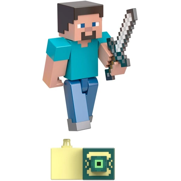 Mattel Minecraft Core Figure Steve, Spielfigur 3 Mattel Minecraft Core Figure Steve, Spielfigur