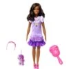 Mattel My First Barbie Brooklyn Mit Pudel (schwarze Haare), Puppe -Spielzeug Verkäufe Mattel My First Barbie Brooklyn mit Pudel schwarze Haare Puppe@@1888857