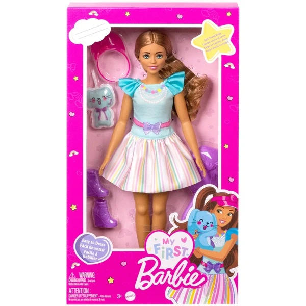 Mattel My First Barbie Teresa Mit Bunny (brünette Haare), Puppe 9 Mattel My First Barbie Teresa Mit Bunny (brünette Haare), Puppe – Bild 7