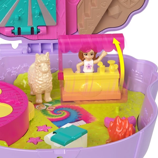Mattel Polly Pocket Lama Camp, Spielfigur 8 Mattel Polly Pocket Lama Camp, Spielfigur – Bild 6