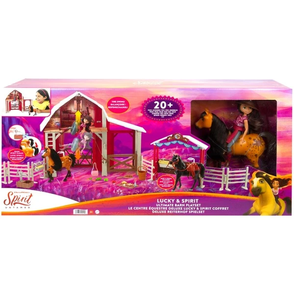 Mattel Spirit Deluxe Reiterhof Spielset, Puppe 11 Mattel Spirit Deluxe Reiterhof Spielset, Puppe – Bild 9