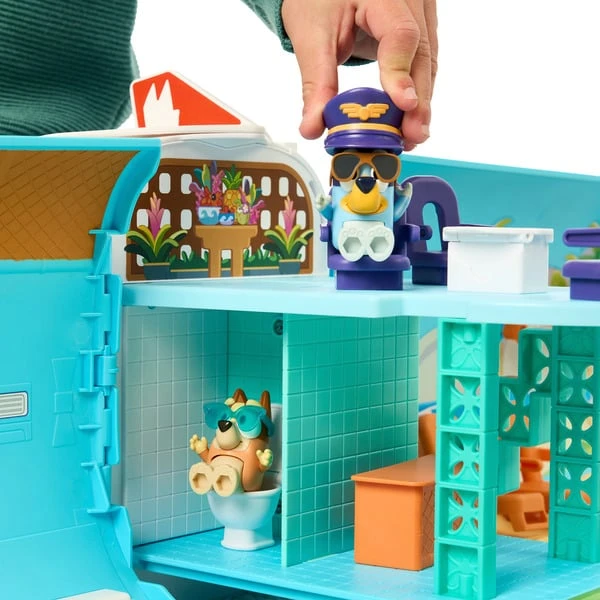 Moose Toys Bluey - 3-in-1 Airplane Spielset, Spielfahrzeug 10 Moose Toys Bluey - 3-in-1 Airplane Spielset, Spielfahrzeug – Bild 8