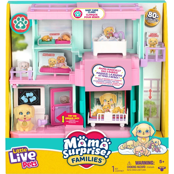 Moose Toys Little Live Pets - Mama Surprise Baby-Klinik, Spielfigur 11 Moose Toys Little Live Pets - Mama Surprise Baby-Klinik, Spielfigur – Bild 9