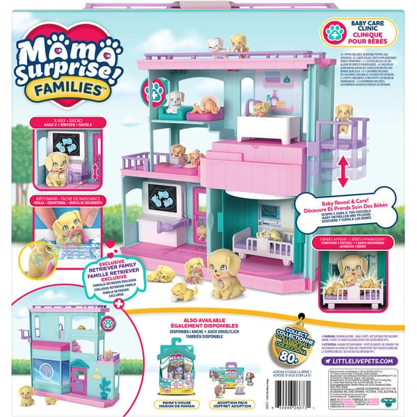 Moose Toys Little Live Pets - Mama Surprise Baby-Klinik, Spielfigur 12 Moose Toys Little Live Pets - Mama Surprise Baby-Klinik, Spielfigur – Bild 10