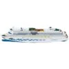SIKU SUPER Kreuzfahrtschiff, Spielfahrzeug (weiß/blau)