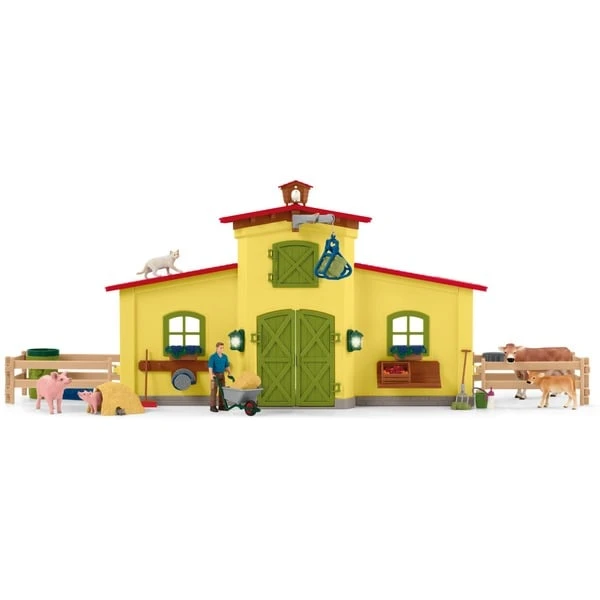 Schleich Farm World Großer Stall, Spielfigur 4 Schleich Farm World Großer Stall, Spielfigur – Bild 2