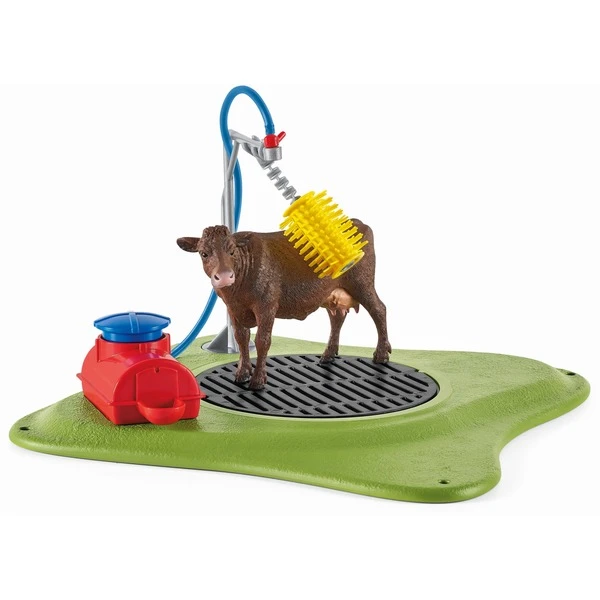 Schleich Farm World Kuh Waschstation, Spielfigur 6 Schleich Farm World Kuh Waschstation, Spielfigur – Bild 4
