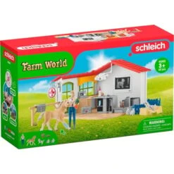 Schleich Farm World Tierarzt-Praxis Mit Haustieren, Spielfigur -Spielzeug Verkäufe Schleich Farm World Tierarzt Praxis mit Haustieren Spielfigur@@1832663 10