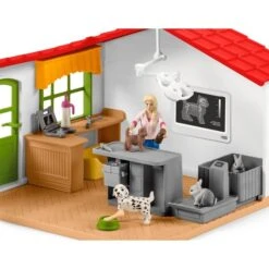 Schleich Farm World Tierarzt-Praxis Mit Haustieren, Spielfigur -Spielzeug Verkäufe Schleich Farm World Tierarzt Praxis mit Haustieren Spielfigur@@1832663 5