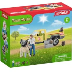 Schleich Farm World Tierarztbesuch Auf Dem Bauernhof, Spielfigur -Spielzeug Verkäufe Schleich Farm World Tierarztbesuch auf dem Bauernhof Spielfigur@@1832664 7