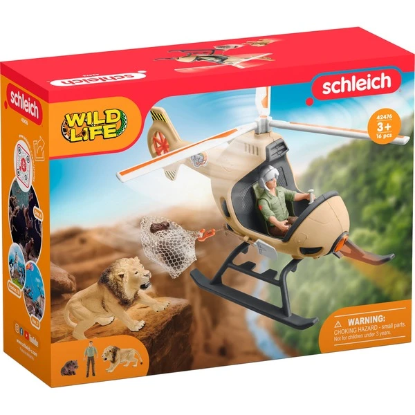 Schleich Wild Life Helikopter Tierrettung, Spielfigur 9 Schleich Wild Life Helikopter Tierrettung, Spielfigur – Bild 7