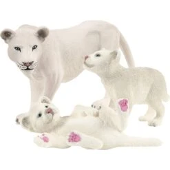 Schleich Wild Life Löwenmutter Mit Babys, Spielfigur