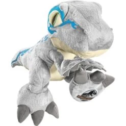 Schmidt Spiele Jurassic World, Blue, Kuscheltier (grau/blau, 48 Cm)