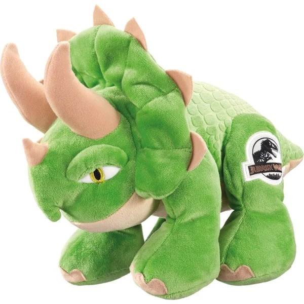 Schmidt Spiele Jurassic World, Triceratops, Kuscheltier (grün/beige, 25 Cm) 3 Schmidt Spiele Jurassic World, Triceratops, Kuscheltier (grün/beige, 25 Cm)