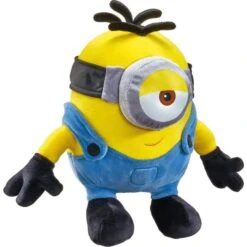 Schmidt Spiele Minions: Stuart , Kuscheltier (mehrfarbig, Größe: 25 Cm)