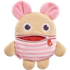 Schmidt Spiele Sorgenfresser Pia, Kuscheltier (beige/rosa, 23,5 Cm)