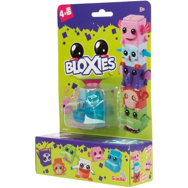 Simba Bloxies Spielfiguren Serie 1 (4er-Pack) (sortierter Artikel, 4 Figuren) 4 Simba Bloxies Spielfiguren Serie 1 (4er-Pack) (sortierter Artikel, 4 Figuren) – Bild 2