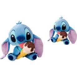 Simba Disney Stitch Mit Eiscreme, Kuscheltier (25 Cm)