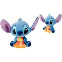 Simba Disney Stitch Mit Pizza, Kuscheltier (25 Cm)
