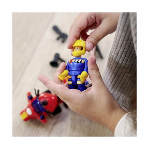 Simba Feuerwehrmann Sam Feuerwehr Motorrad Mit Figur, Spielfahrzeug 8 Simba Feuerwehrmann Sam Feuerwehr Motorrad Mit Figur, Spielfahrzeug – Bild 6