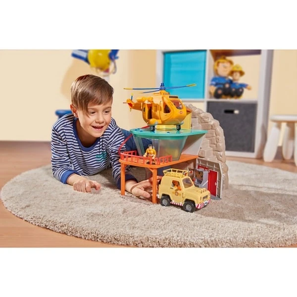 Simba Feuerwehrmann Sam Hubschrauber Wallaby II, Spielfahrzeug (gelb/blau, Mit Figur) 19 Simba Feuerwehrmann Sam Hubschrauber Wallaby II, Spielfahrzeug (gelb/blau, Mit Figur) – Bild 17
