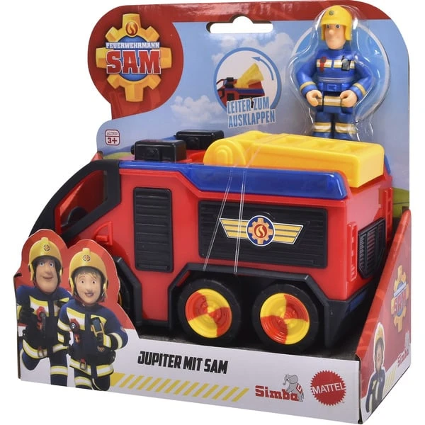 Simba Feuerwehrmann Sam Junior Jupiter Neue Version, Spielfahrzeug 9 Simba Feuerwehrmann Sam Junior Jupiter Neue Version, Spielfahrzeug – Bild 7