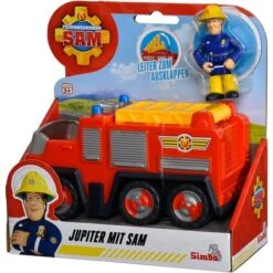 Simba Feuerwehrmann Sam Jupiter Mit Sam Figur, Spielfahrzeug (rot/gelb) 9 Simba Feuerwehrmann Sam Jupiter Mit Sam Figur, Spielfahrzeug (rot/gelb) -Spielzeug Verkäufe Simba Feuerwehrmann Sam Jupiter mit Sam Figur Spielfahrzeug@@1825430 3