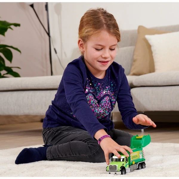Majorette Simba Mack Granite Müllauto, Spielfahrzeug 8 Majorette Simba Mack Granite Müllauto, Spielfahrzeug – Bild 6