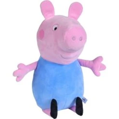 Simba Peppa Wutz Schorsch, Kuscheltier (rosa/blau, 31 Cm)