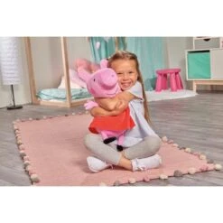 Simba Peppa Wutz, Kuscheltier (rosa/rot, 33 Cm) -Spielzeug Verkäufe Simba Peppa Wutz Kuscheltier@@1623614 2
