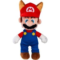 Simba Super Mario - Waschbär Mario Plüsch, Kuscheltier (30 Cm)