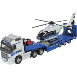 Majorette Simba Volvo Truck + Airbus Police Helicopter, Spielfahrzeug -Spielzeug Verkäufe Simba Volvo Truck Airbus Police Helicopter Spielfahrzeug@@100125219 1
