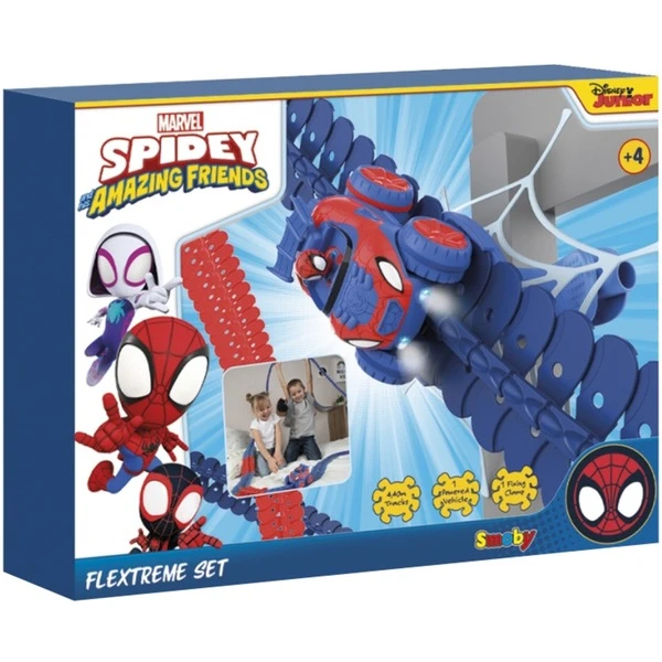Smoby Spidey FleXtreme Rennbahn-Set 3 Smoby Spidey FleXtreme Rennbahn-Set