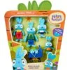 Spin Master Brave Bunnies Family 5er Pack Mit Actionfiguren Der Hasenfamilie, Spielfigur