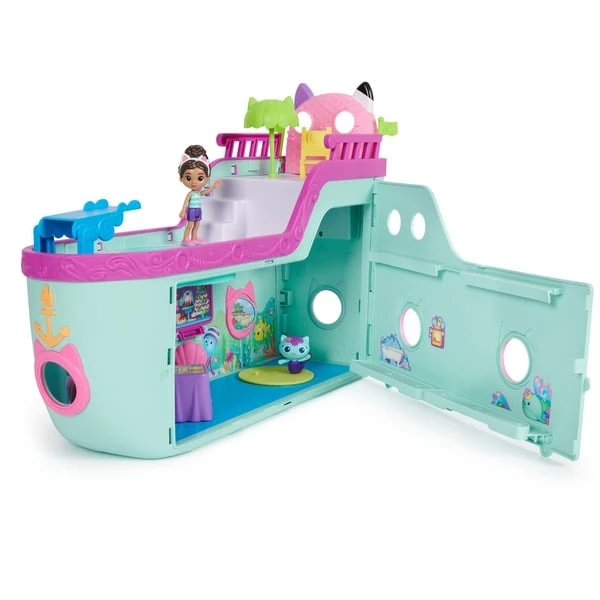 Spin Master Gabby's Dollhouse - Gabbys Kreuzfahrtschiff, Spielfahrzeug 4 Spin Master Gabby's Dollhouse - Gabbys Kreuzfahrtschiff, Spielfahrzeug – Bild 2