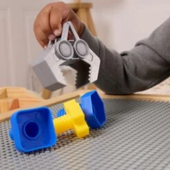 Spin Master Rubble & Crew - Chargers 2-in-1 Mega Kran, Spielfahrzeug (mit Abnehmbarer Baggerkralle, Presslufthammer Und Charger Hundefigur) -Spielzeug Verkäufe Spin Master Rubble Crew Chargers 2 in 1 Mega Kran Spielfahrzeug@@100140446 6