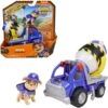 Spin Master Rubble & Crew - Zementmischer-Baufahrzeug Mit Mix-Figur, Spielfahrzeug
