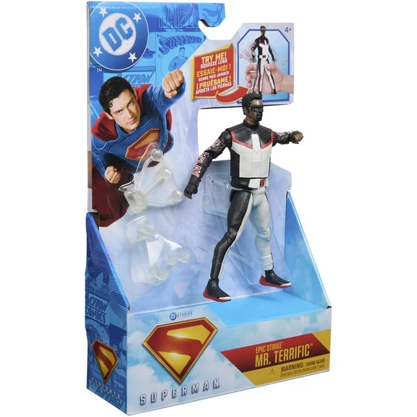 Spin Master Superman - 15 Cm Mr.Terrific Deluxe Action-Figur, Spielfigur – Bild 6